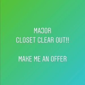 Cleaning out my inventory!!! Make me an offer!!